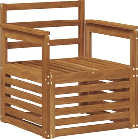 vidaXL Set de canapele de exterior natural 71 x 63 x 73 cm