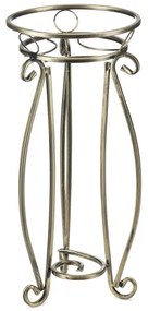 Suport de flori 62x28 cm auriu