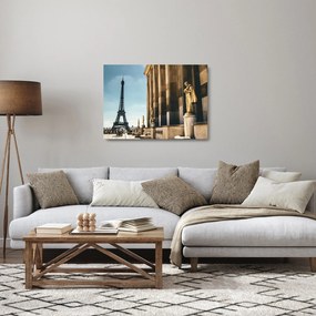 Tabou din piața Trocader, Paris (70x50 cm)