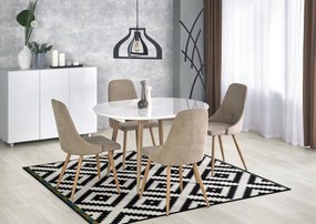 Masa extensibila Edward San Remo - L 120-200 x l 100 x h 75 cm