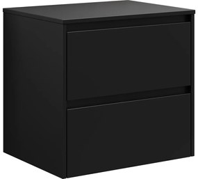 Dulap pentru lavoar TRONDHEIM 60 cm, negru