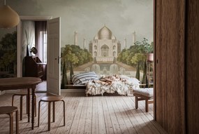 Fototapet, Palace Garden, Green, Rebel Walls