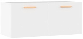 Dulap de perete, alb, 80x35x36,5 cm, lemn compozit Alb, 1