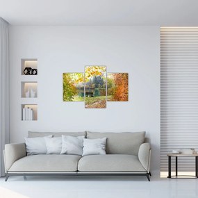 Tablou cu pescărie (90x60 cm)