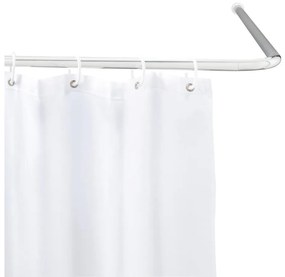 WENKO 19215100 - Suport pentru bară UNIVERSAL 2x2 cm crom/alb