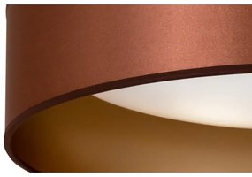 Plafonieră LED Duolla ROLLER LED/24W/230V d. 45 cm cupru/auriu