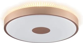 Brilliant - Plafonieră LED TAVIS LED/24W/230V diam. 44,5 cm aur roz