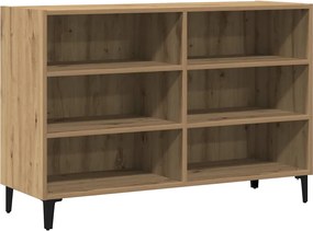 vidaXL Servantă, stejar artizanal, 103,5x35x70 cm, lemn prelucrat