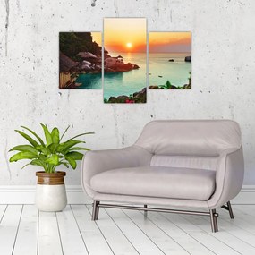Tablou cu plaja frumoasă (90x60 cm)