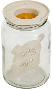 Set de fermentare Plastia - fildeș cu zaț decafea, nuanța miere