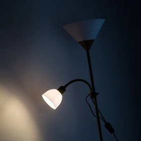 Brilagi - Lampadar ARIANA 1xE27/100W/230V + 1xE14/25W auriu