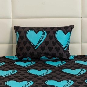 Fata de perna din microfibra KASUGA 50x70 cm, turcoaz