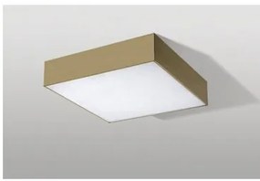Plafoniera LED cu telecomanda design slim MONZA S 22 CCT champagne