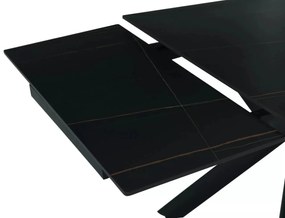 Masa extensibila Norton neagra L160-240xl90 cm
