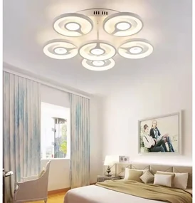 Lustra Led Cu Telecomanda, Esn6543 5-1-WH, 220w