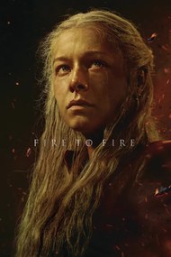 Poster de artă House of the Dragon - Princess Rhaenyra Targaryen