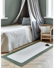 Covor pentru exterior și interior verde/crem 70x120 cm Ilda Pine – Pappelina