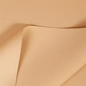 Goldea draperie blackout - bl-38 bej-auriu - lățime 270 cm 140x270 cm