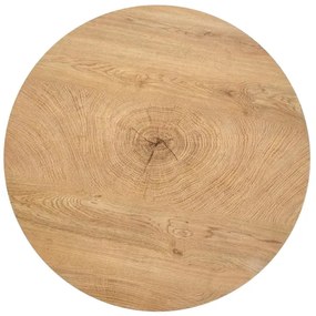 Măsuță de cafea BROOKLYN 37x80 cm stejar natural/negru