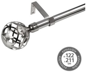 Galerie de perdea 122-211 cm extensibilă din metal – Casa Selección