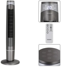 Deuba Ventilator turn 120 cm - gri
