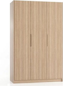 Dulap lemn masiv Brooklyn 3 usi, 139 × 61 × 220 cm