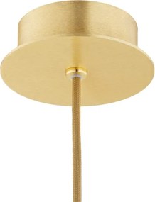 Lustră pe cablu Argon 8448 ALMIROS 1xE27/15W/230V d. 30 cm auriu