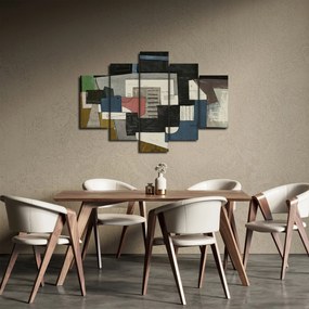 Tablou - Abstracție cubism (150x105 cm)