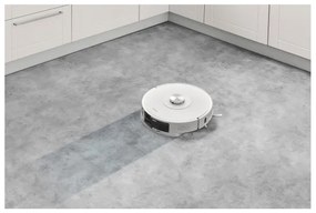 Sencor - Aspirator robot 2 în 1 cu mop, 50 W, baterie 5000 mAh, Wi-Fi, alb, telecomandă inclusă