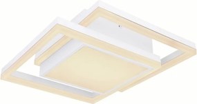 Plafoniera Smart LED CCT dimabila cu telecomanda SQUARES