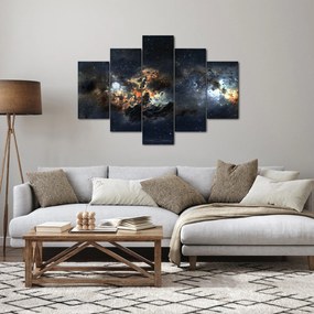 Tablou - Universul cu Nebula (150x105 cm)
