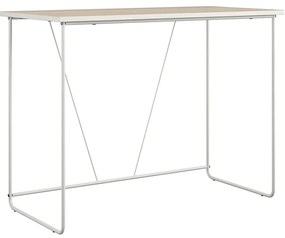 Birou cu blat cu aspect de lemn de frasin 49x99 cm Dante – Støraa