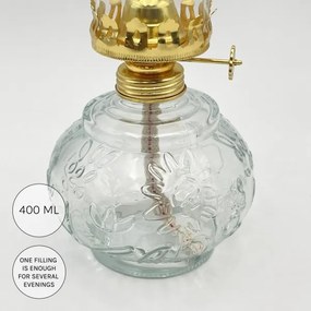 Brilagi - Lampă cu petrol MERLIN transparentă