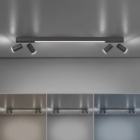 Paul Neuhaus 6121-13 - Spot LED reglabil 4xLED/4W/230V + LED/9W+DO