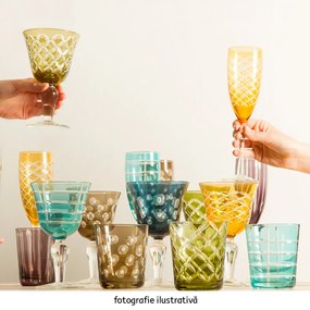 Pahare de apa, set de 6, 390 ml, mix de culori, GAIRA TIP 4