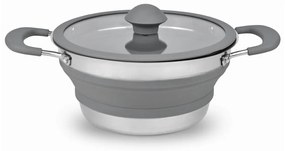 Oală pliabilă pentru camping 1,5 L