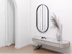 Oglinda ovala Dubiel Vitrum Tokio Black 50x100 cm