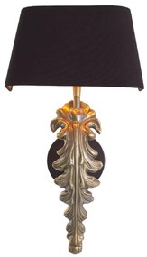 Aplica de perete design LUX Beau Site, vintage/ negru
