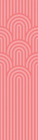 Fototapet, Happy Hills, Bubble Gum, Rebel Walls