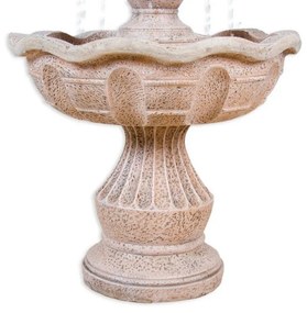 STILISTA Fântână de grădină 58 x 58 x 102 cm, polirășină