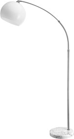 Deuba Lampă de podea curbată de design cu bază de marmură - reglabilă la 190-200 cm