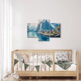 Tablou - Sat norvegian (90x60 cm)