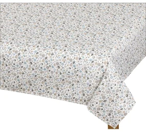 Față de masă Bellatex EMA Floare bej-albastru, 70 x 70 cm, 70 x 70 cm