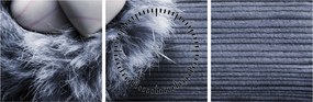Tablou - Cuibul dragostei (cu ceas) (90x30 cm)