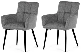 Set de scaune de sufragerie DCH-P3146 SIL2, 2 buc.
