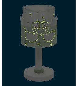 Lampă pentru copii SWEET LOVE 1xE14/40W/230V verde Dalber 61711H