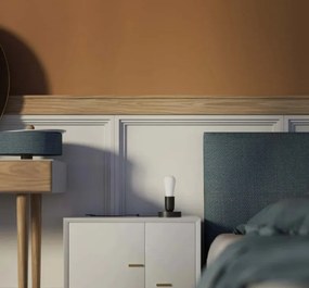 Veioza minimalista din alama Sputnik