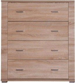 Comoda GRAND tip 11, stejar sonoma, PAL, 93x34x94 cm