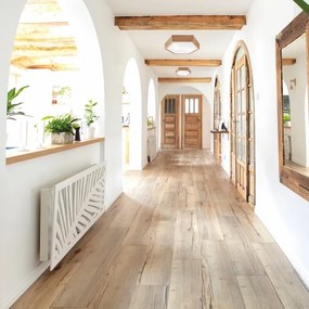 Plafonieră OAK HEX 2xE27/60W/230V d. 43 cm stejar