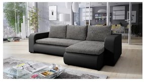 Coltar GLOBAL212 - dreapta negru/gri